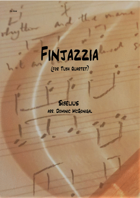 Free Sheet Music Finjazzia Finlandia Jazz Style Tuba Quartet