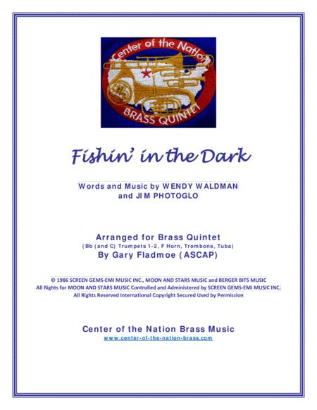 Free Sheet Music Fishin In The Dark