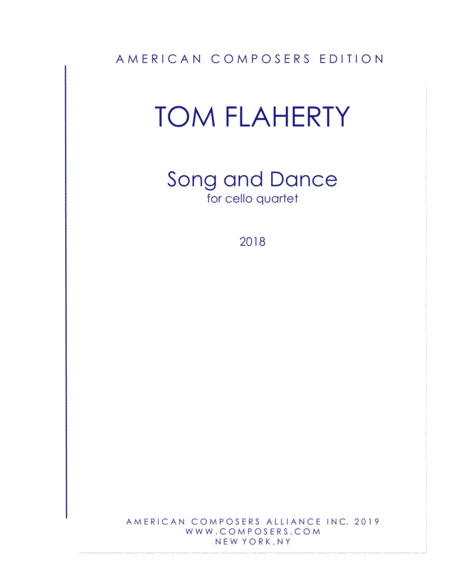 Flaherty Song And Dance Sheet Music