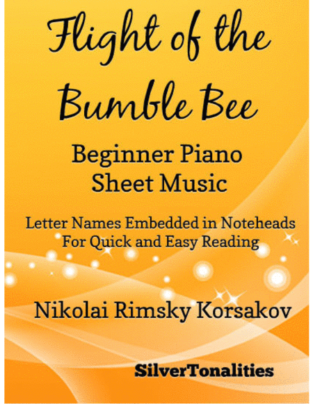Free Sheet Music Flight Of The Bumble Bee Beginner Piano Sheet Music