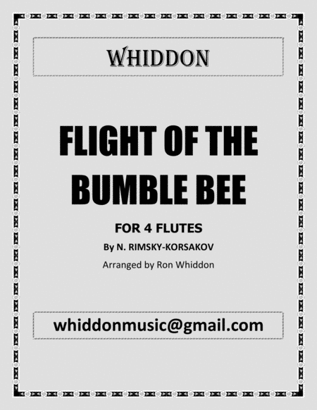 Free Sheet Music Flight Of The Bumble Bee