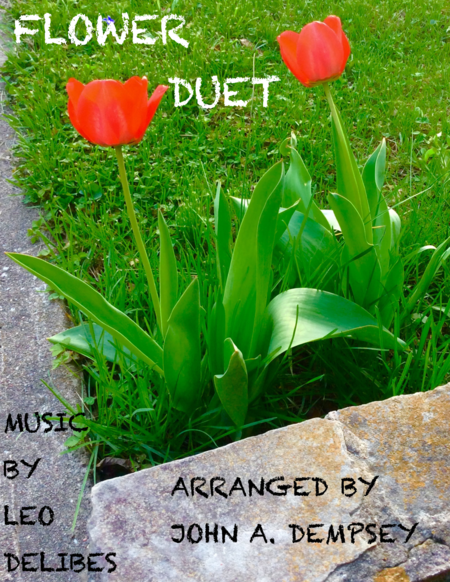 Flower Duet Easy Piano Solo Sheet Music