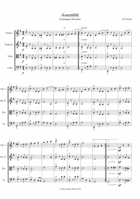 Flower Duet From Lakme For Saxophone Quartet Sheet Music