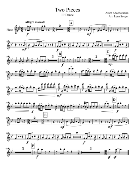 Free Sheet Music Folk Dance Parts