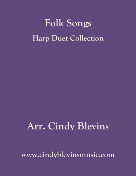 Folk Songs For Harp Duet 10 Arrangements Sheet Music