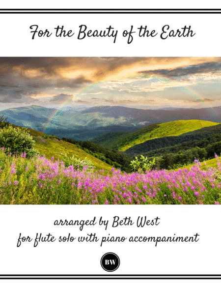 For The Beauty Of The Earth Flute And Piano Sheet Music