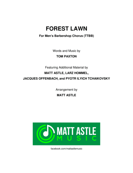 Forest Lawn Sheet Music