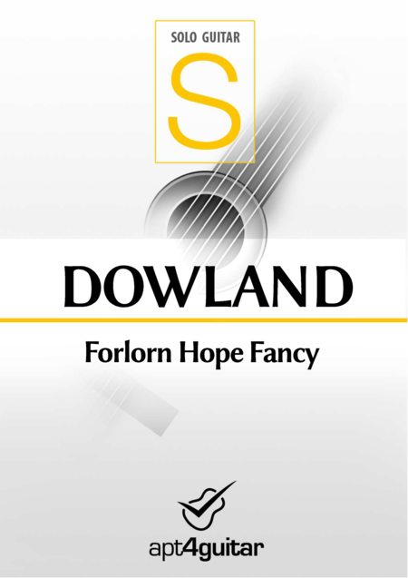 Free Sheet Music Forlorn Hope Fancy