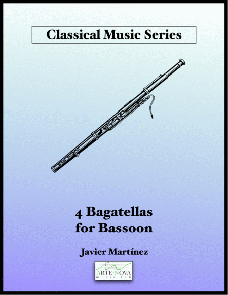 Four Bagatellas For Bassoon Sheet Music