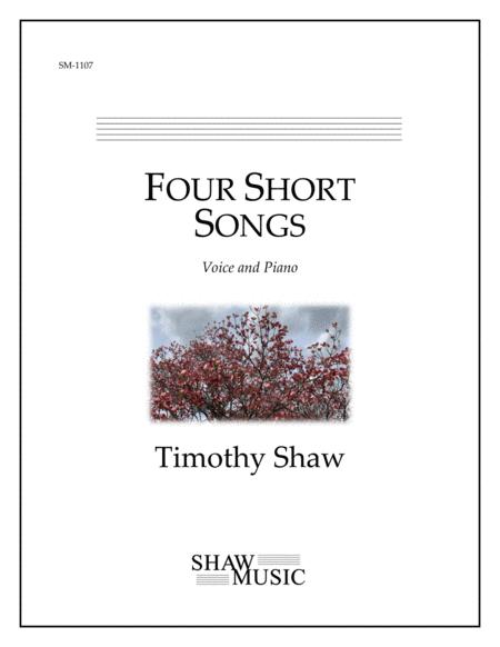 Free Sheet Music Four Short Songs