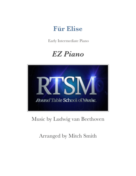 Free Sheet Music Fr Elise Ez Piano