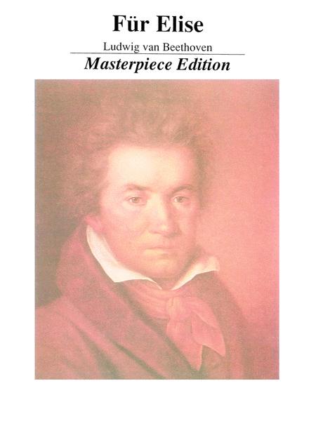 Free Sheet Music Fr Elise Masterpiece Edition Piano Solo
