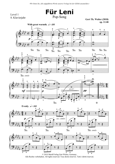 Fr Leni Sheet Music