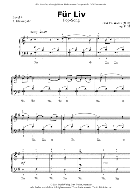 Fr Liv Sheet Music