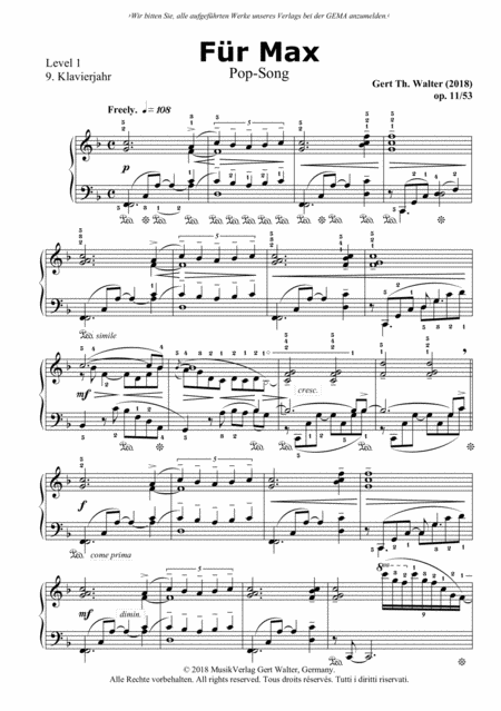 Fr Max Sheet Music