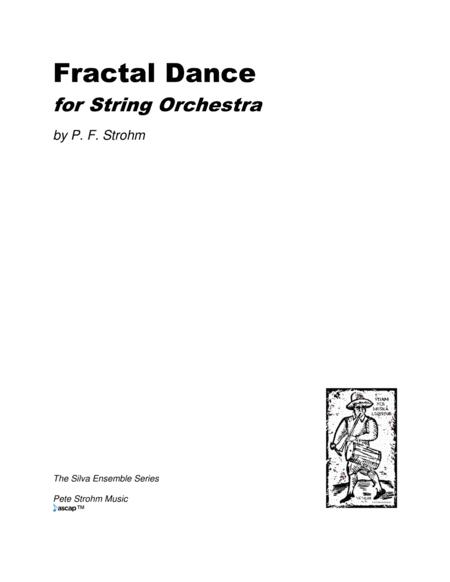 Fractal Dance For String Orchestra Score Only Sheet Music