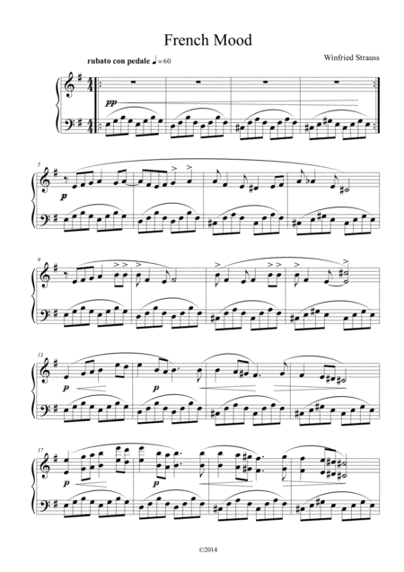 French Mood Sheet Music