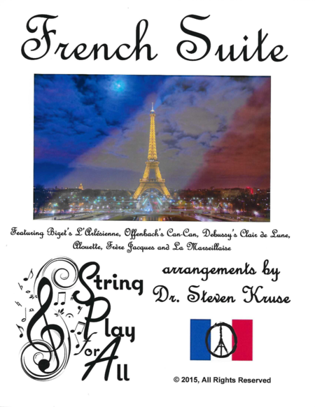 French Suite In Memory Of The Paris Victims For Multi Level String Orchestra Sheet Music