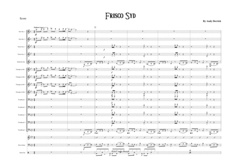 Free Sheet Music Frisco Syd For Big Band