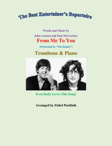 Free Sheet Music From Me To You For Trombone And Piano Video