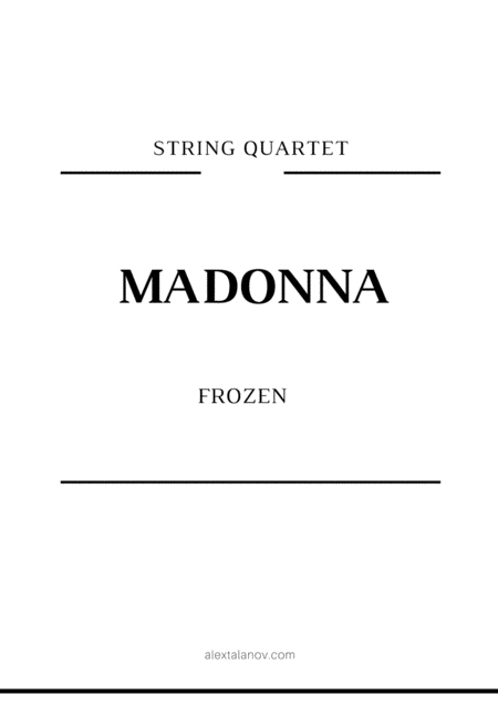 Free Sheet Music Frozen