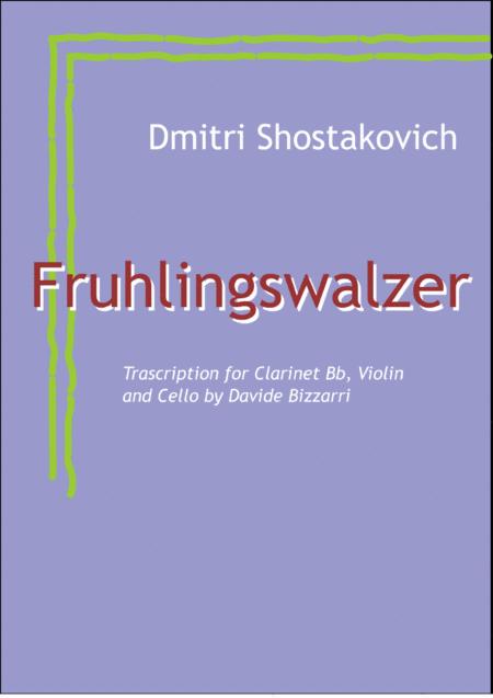 Free Sheet Music Fruhlingswalzer