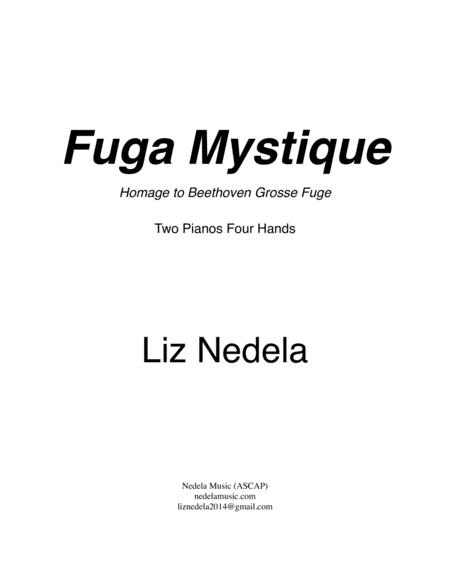 Fuga Mystique Homage To Beethoven Grosse Fuge Sheet Music