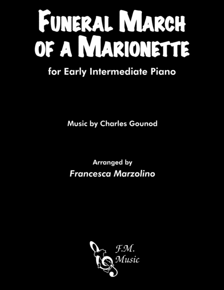 Funeral March Of A Marionette Early Intermediate Piano Sheet Music