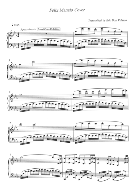 Fym Piano Cover Sheet Music