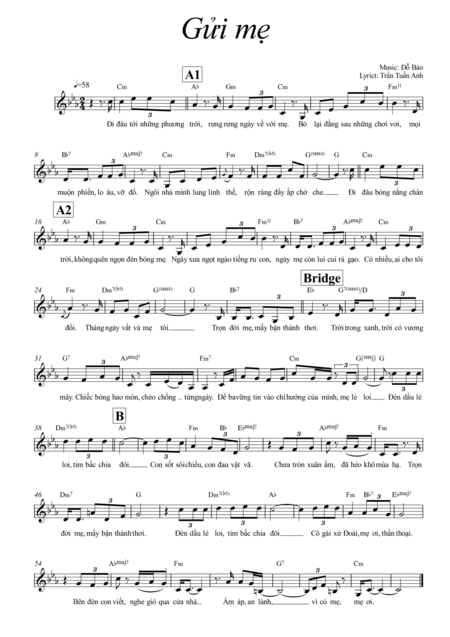 Free Sheet Music G I M