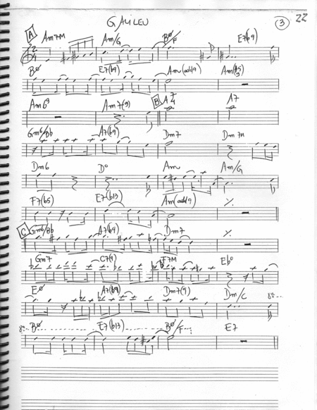 Galileu This Is Bossa Nova Hit Sheet Music