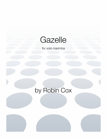 Gazelle Sheet Music