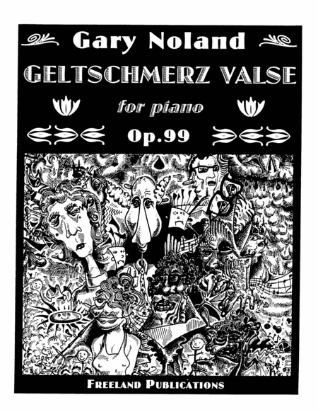 Free Sheet Music Geltschmerz Valse For Piano Op 99