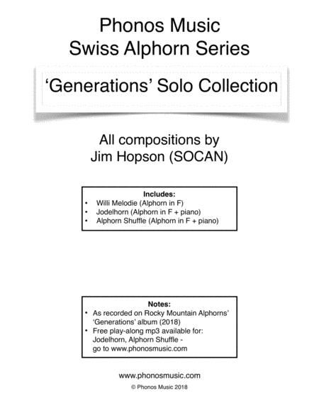 Generations Solo Collection Sheet Music