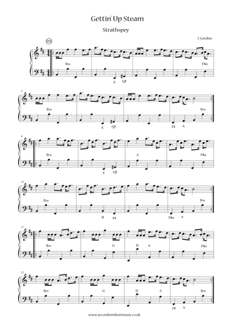 Getting Up Steam Sheet Music