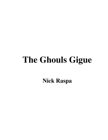 Ghouls Gigue From Three Dances For Halloween Sheet Music