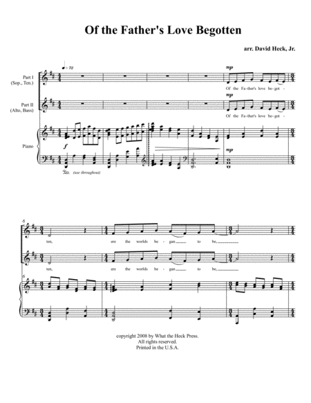 Giordani Caro Mio Ben In G Flat Major For Voice And Piano Sheet Music