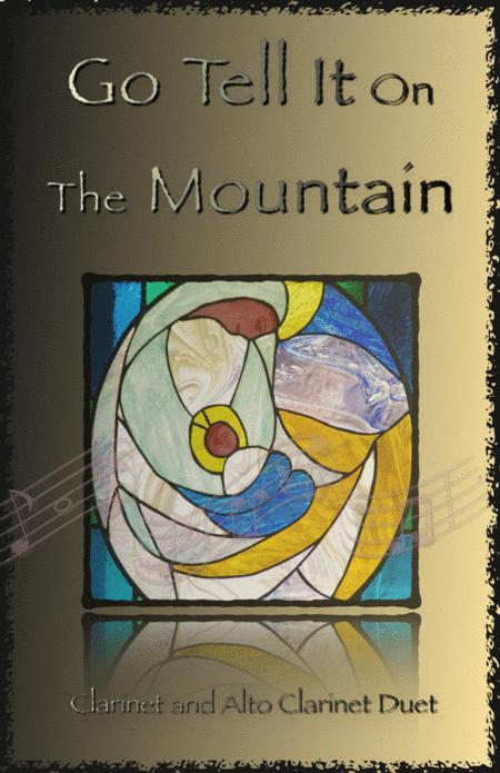 Go Tell It On The Mountain Gospel Song For Clarinet And Alto Clarinet Duet Sheet Music