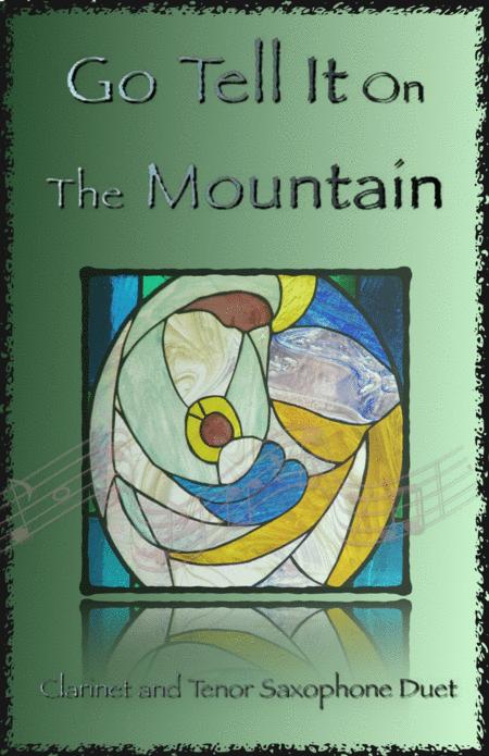 Free Sheet Music Go Tell It On The Mountain Gospel Song For Clarinet And Tenor Saxophone Duet