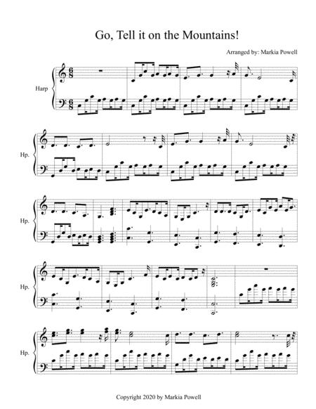 Go Tell It On The Mountains Sheet Music