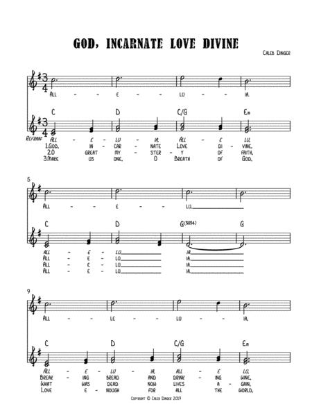 God Incarnate Love Divine Sheet Music