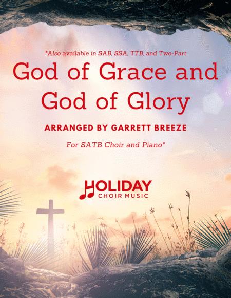 God Of Grace And God Of Glory Satb Sheet Music