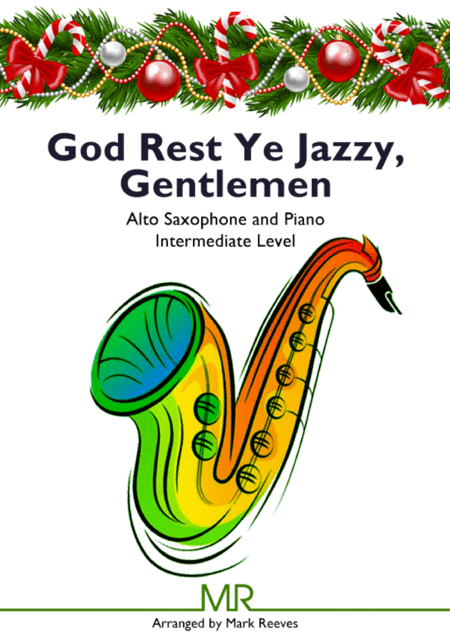 God Rest Ye Jazzy Gentlemen Alto Sax And Piano Sheet Music