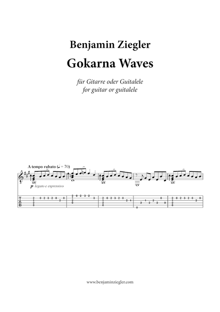 Gokarna Waves Sheet Music