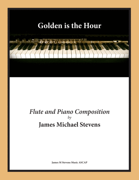 Free Sheet Music Golden Is The Hour Flute Piano