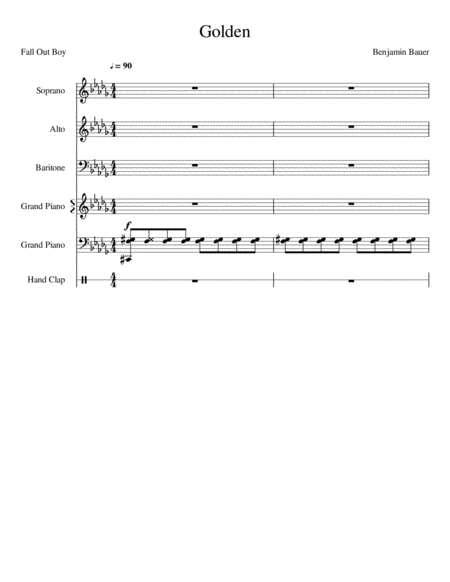 Golden Sab Sheet Music