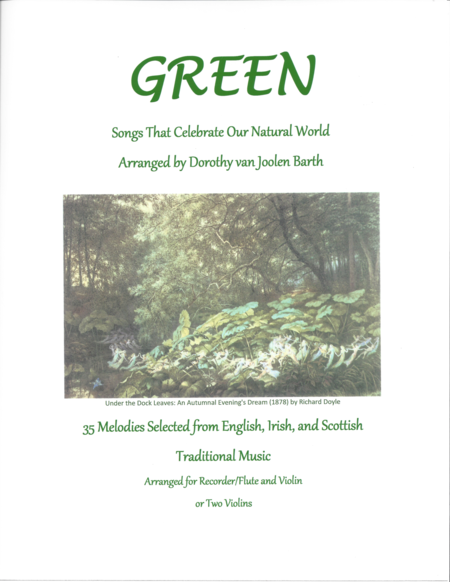 Green Songs That Celebrate Our Natural World Complete Duo Anthology Sheet Music