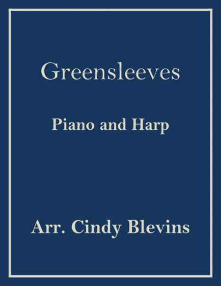 Free Sheet Music Greensleeves Piano And Harp Duet