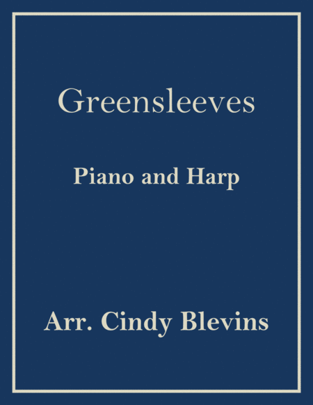 Greensleeves Piano And Harp Duet Sheet Music