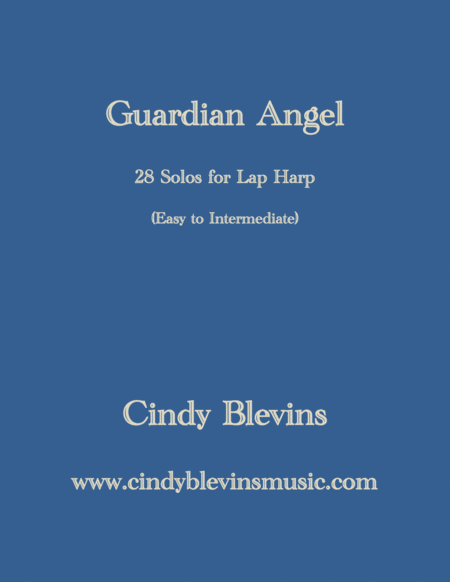 Free Sheet Music Guardian Angel 28 Original Solos For Lap Harp Larger Harps Can Play Too
